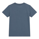 Guess T-Shirt Girocollo Tinta Unita con Stampa per Neonato N5RI19K8HM4N AZZURRO GUESS 