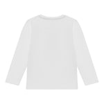 Guess Shirt Girocollo Tinta Unita con Stampa per Neonato N5RI26K8HM4N BIANCO GUESS 