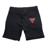 Guess Bermuda Tinta Unita con Logo per Neonato N93Q18KAUG0 NERO GUESS 