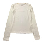 Guess Shirt Girocollo Tinta Unita con Logo per Bambino W4YI22J1314 BIANCO GUESS 