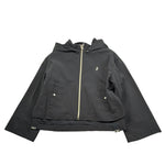 Herno Giubbino Tinta Unita con Zip per Bambina GI000082G NERO HERNO 
