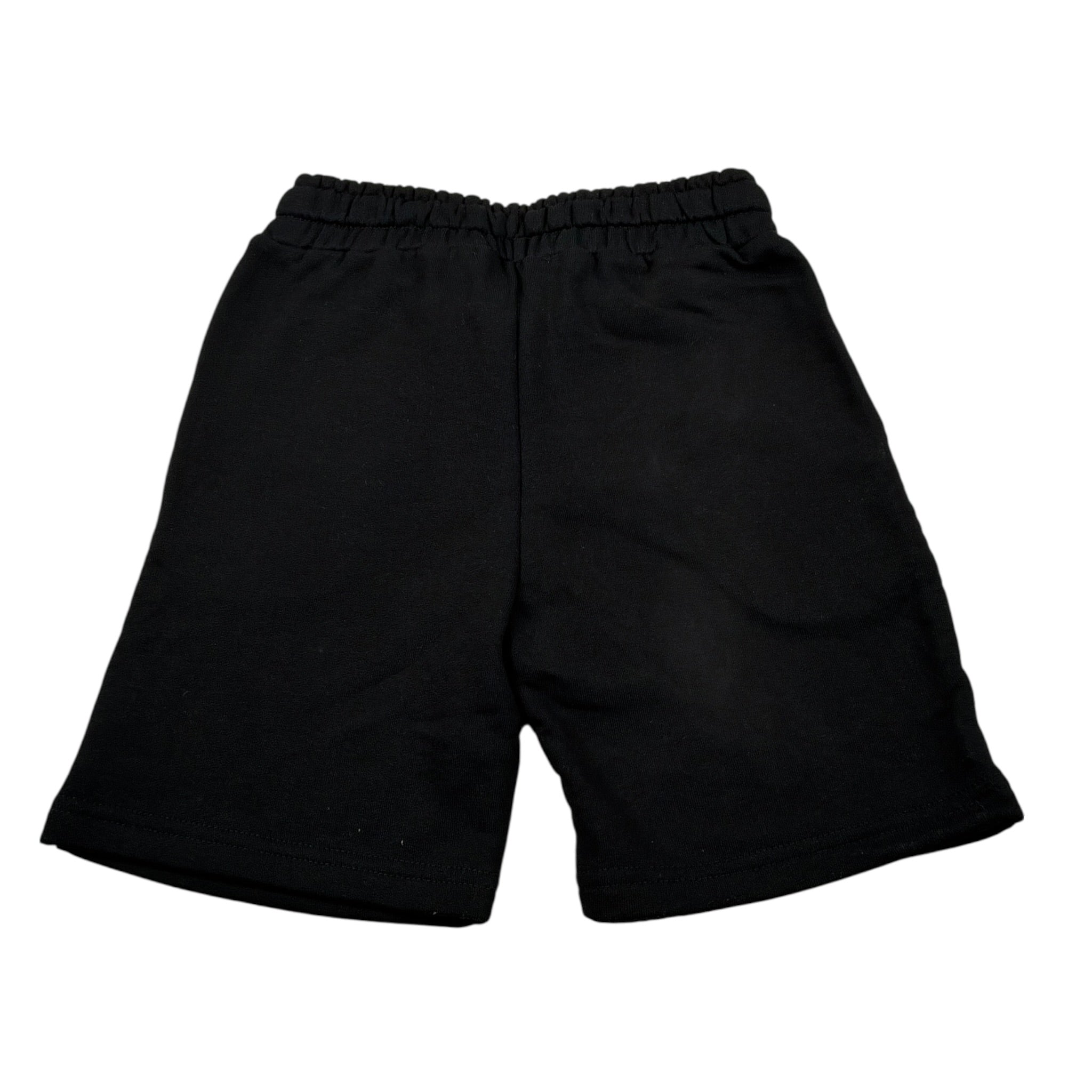 Hinnominate Bermuda tinta unita con Logo Nero per Bambino 3636F0168 NERO HINNOMINATE 