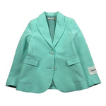 Hinnominate Giacca Tinta Unita con Logo per Bambina 3645J00103 VERDE ACQUA HINNOMINATE 