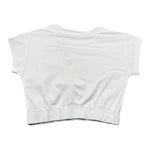 Hinnominate T-Shirt Girocollo tinta unita con Stampa Bianco per Bambina 3646M0114 BIANCO HINNOMINATE 