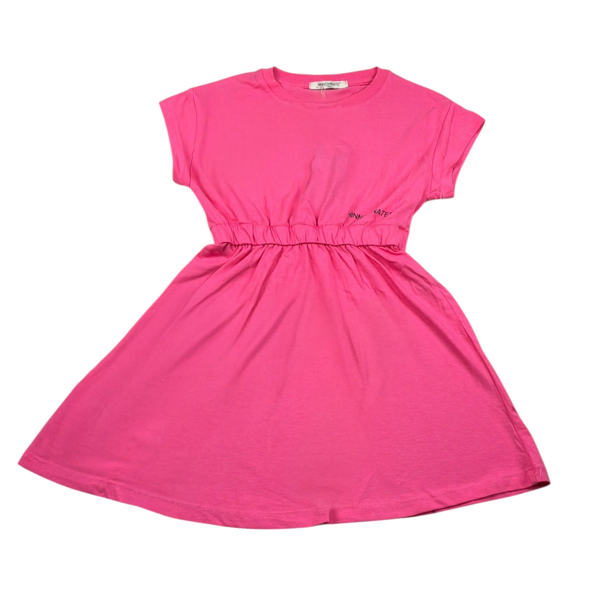 Hinnominate Abito tinta unita Mezza Manica Fuxia per Bambina 3646V00026 FUXIA HINNOMINATE 