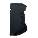 Hinnominate Abito Mezza Manica Tinta Unita con Arricci per Bambina 3646V00184 NERO HINNOMINATE 