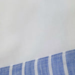 I Delfi Lenzuola Bicolore 3 Pezzi  per Neonato 25P5272 BIANCO/AZZURRO I DELFI 