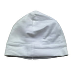 I Delfi Cappello Tinta Unita con Bottone per Neonato 25P5314 BIANCO I DELFI 