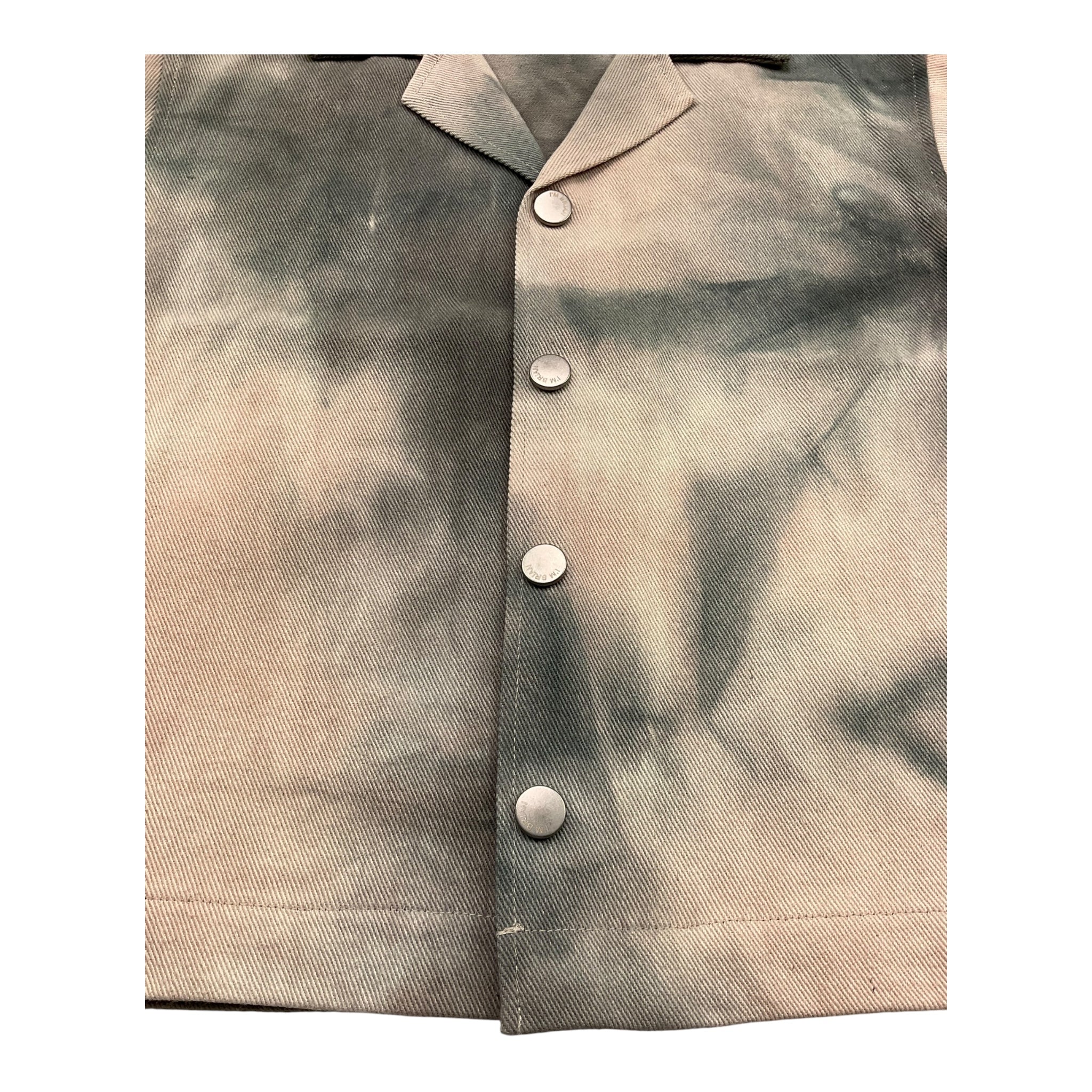 I'M Brian Camicia Mezza Manica In Denim per Bambino CA3380J GRIGIO I'M BRIAN 