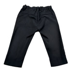 I'M Brian Pantalone Tinta Unita con Girovita Regolabile per Neonato PA2208J NERO I'M BRIAN 