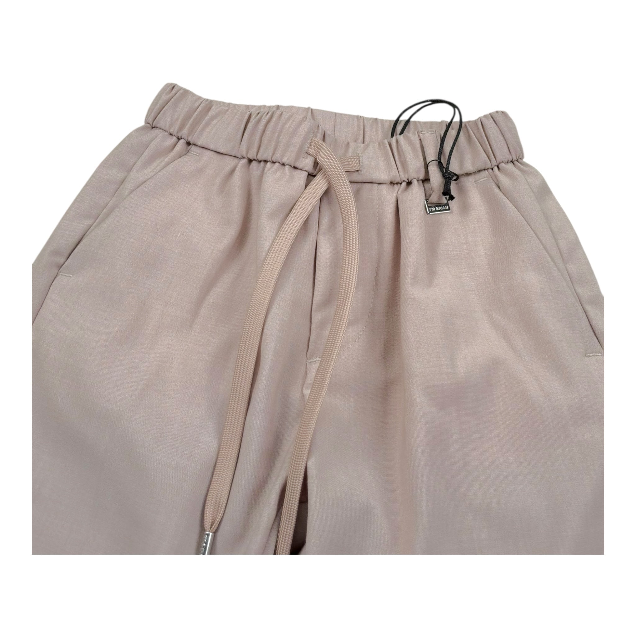 I'M Brian Pantalone Tinta Unita con Elastico In Vita per Neonato PA3269JXN CIPRIA I'M BRIAN 