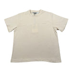 I'M Brian T-Shirt Girocollo Tinta Unita con Logo per Bambino TS3328J PANNA I'M BRIAN 