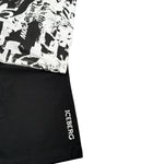 Iceberg Completo 2 Pezzi T-Shirt-Bermuda Bianco/Nero per Bambino CMBICE5101JX BIANCO/NERO ICEBERG 