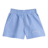 Iceberg Short Tinta Unita con Fantasia A Righe per Bambina SHICE5161B AZZURRO ICEBERG 