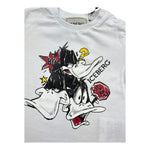 Iceberg T-Shirt Girocollo Tinta Unita con Stampa per Neonato TSICE5107BX BIANCO ICEBERG 