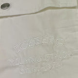 Iceberg Bermuda Tinta Unita con Stampa per Bambino TSICE5120J PANNA ICEBERG 
