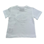Iceberg T-Shirt Girocollo Tinta Unita con Stampa per Neonato TSICE5122B BIANCO ICEBERG 