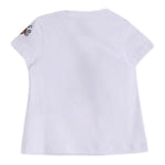 Iceberg T-Shirt Girocollo Tinta Unita con Stampa per Bambina TSICE5156J BIANCO ICEBERG 