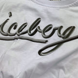 Iceberg T-Shirt Girocollo Tinta Unita con Stampa per Bambina TSICE5159J BIANCO ICEBERG 