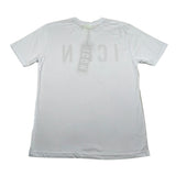 Icon T-Shirt Girocollo Tinta Unita con Logo per Bambino IBKS00489 BIANCO ICON 