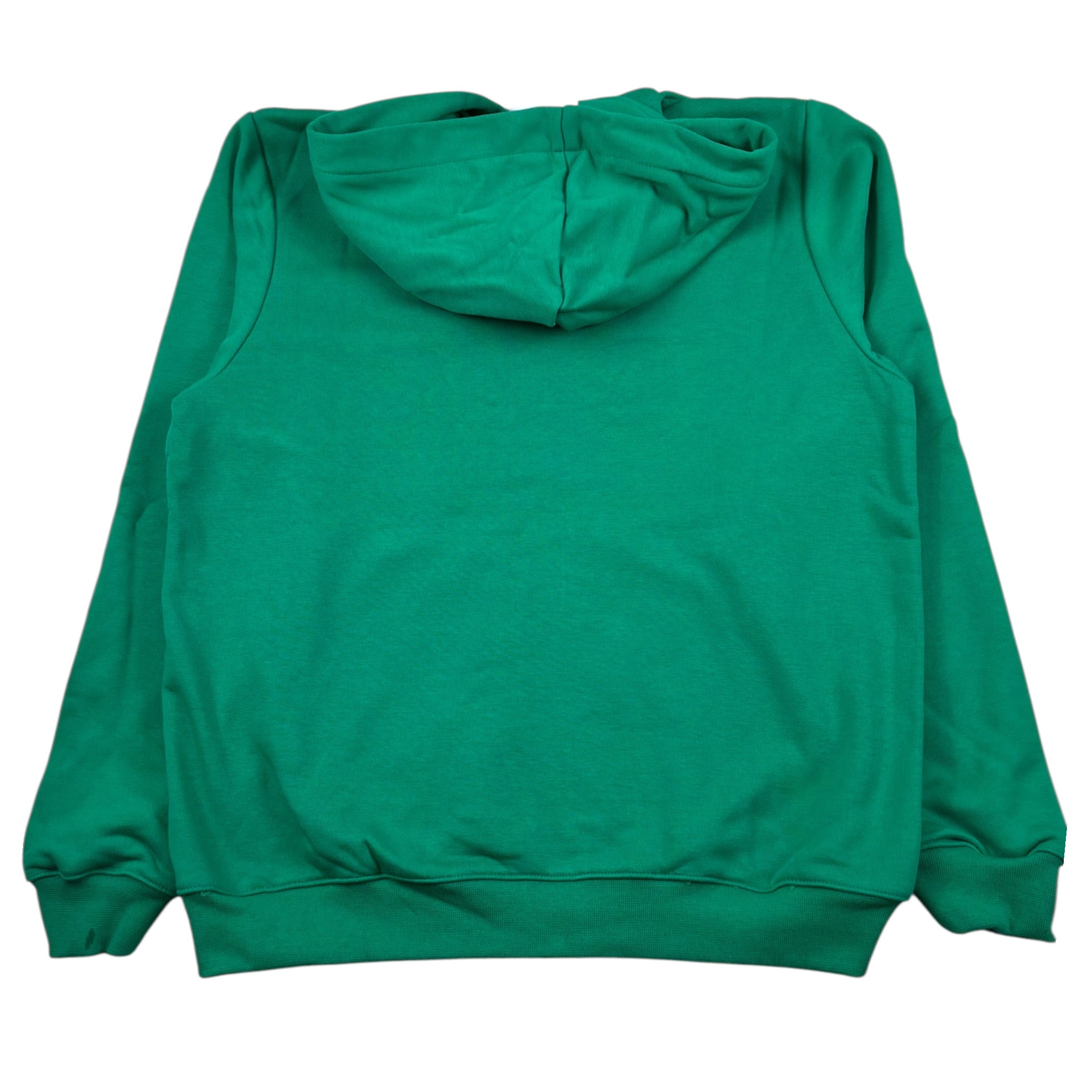 Icon Felpa con Zip E Cappuccio Tinta Unita con Logo per Bambino IBSW00493 VERDE ICON 