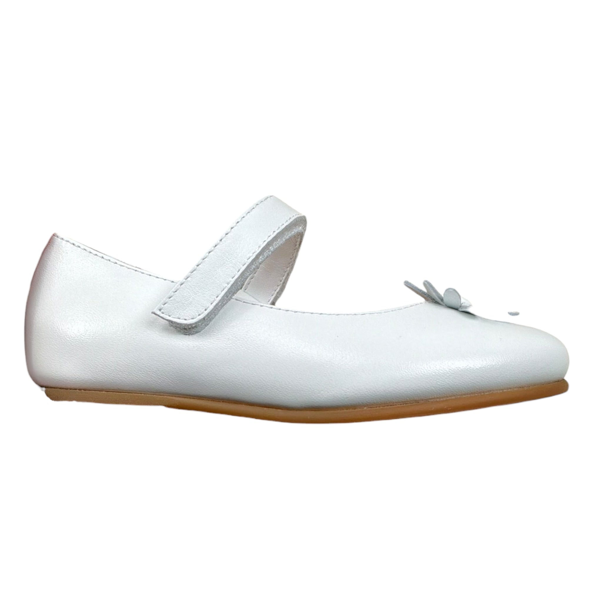 Il Gufo Ballerina Tinta Unita con Applicazione Fiore per Neonata G214 BIANCO IL GUFO 