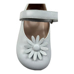 Il Gufo Ballerina Tinta Unita con Applicazione Fiore per Bambina G214J BIANCO IL GUFO 