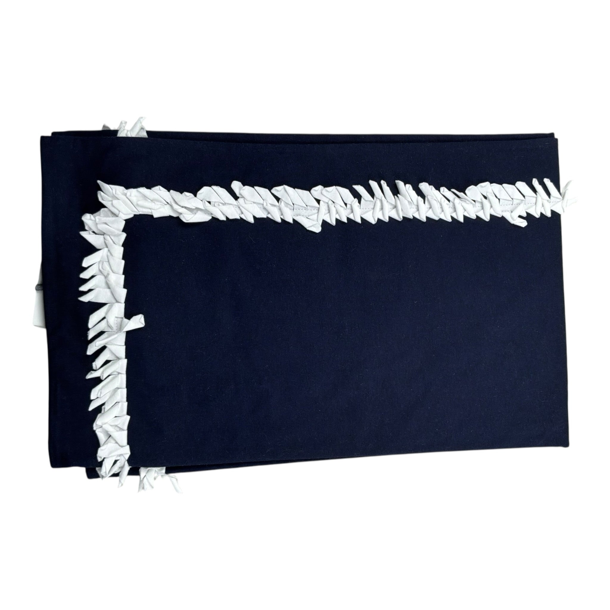 Il Gufo Coperta Tinta Unita con Stampa per Neonata P19OG057M0032 BLU IL GUFO 