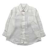 Il Gufo Camicia Manica Lunga Tnta Unita Collo Coreano per Neonato P25CL110L6006N PANNA IL GUFO 