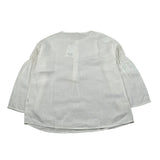 Il Gufo Camicia Manica Lunga Tinta Unita per Bambina P25CL253L6006 PANNA IL GUFO 