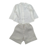 Il Gufo Completo 2 Pezzi Camicia-Bermuda per Neonato P25DP457L1018 PANNA IL GUFO 