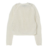 Il Gufo Cardigan Tinta Unita Traforato per Neonato P25GF440EM109 PANNA IL GUFO 