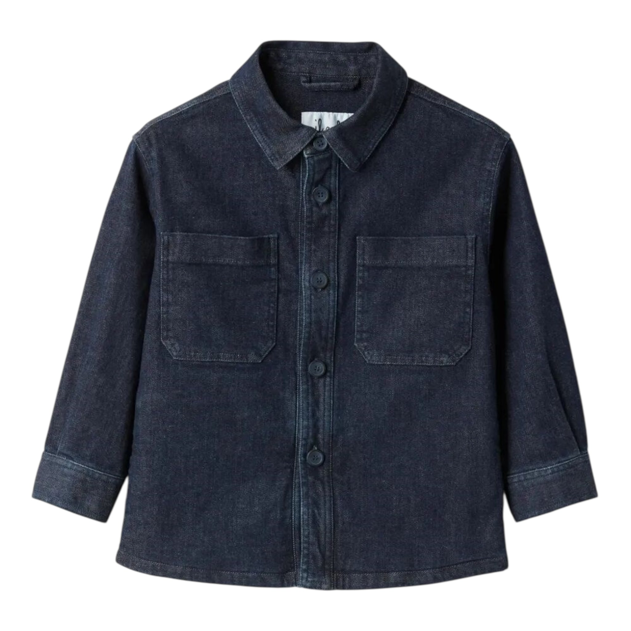 Il Gufo Giacca Tinta Unita In Denim per Bambino P25GR176J0034 BLU IL GUFO 