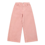 Il Gufo Jeans Tinta Unita Modello Palazzo per Neonata P25PL434J0044N ROSA IL GUFO 
