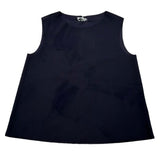 Il Gufo Canotta Girocollo Tinta Unita per Bambina P25TC091N0074 BLU IL GUFO 