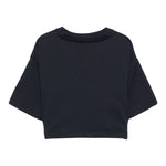 Il Gufo T-Shirt Girocollo Tinta Unita con Stampa per Neonata P25TS477MF001N BLU IL GUFO 