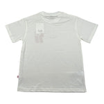Il Gufo T-Shirt Girocollo Tinta Unita con Ricamo per Bambino P25TS479MF001 BIANCO IL GUFO 