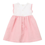 Il Gufo Abit Giromanica Bicolore Fantasia A Righe per Neonata P25VA331C1080 BIANCO/ROSA IL GUFO 