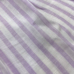 Ilfarobimbi Camicia Tinta Unita Giromanica con Fantasia A Righe per Bambina IFB50165 BIANCO/LILLA ILFAROBIMBI 