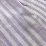 Ilfarobimbi Camicia Tinta Unita Giromanica con Fantasia A Righe per Bambina IFB50165 BIANCO/LILLA ILFAROBIMBI 
