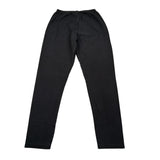 Imomi Leggins tinta unita con Ricami Nero per Bambina SS23IK208 NERO IMOMI 