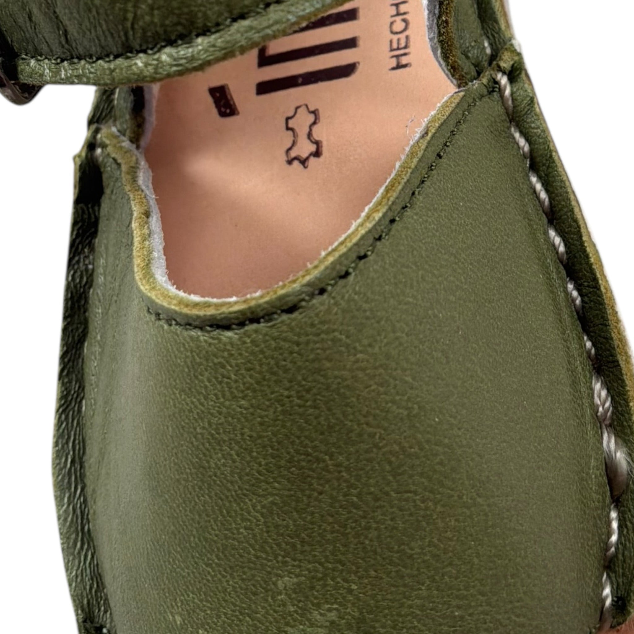 Indice Sandalo tinta unita Verde per Neonato 1449 VERDE INDICE 