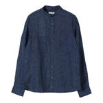 Jeckerson Camicia Manica Lunga Tinta Unita per Bambino 141SJMJS25 BLU JECKERSON 
