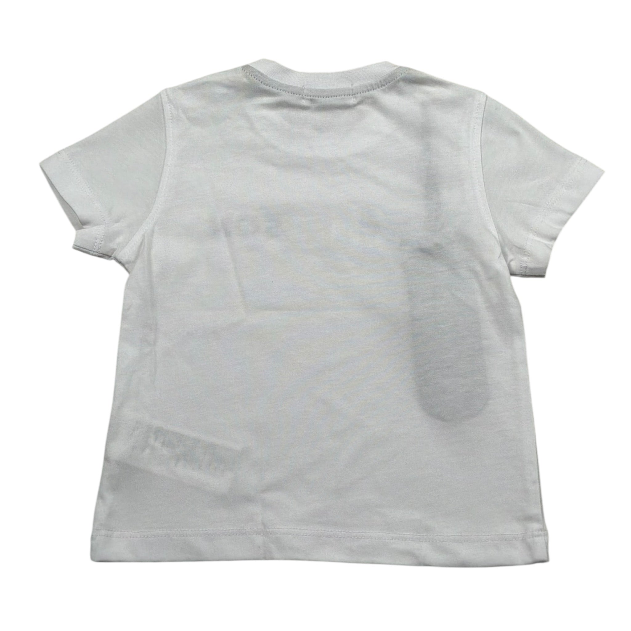 Jeckerson T-Shirt Girocollo Tinta Unita con Stampa per Neonato JN4028 BIANCO JECKERSON 
