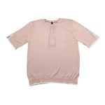 Jeckerson T-Shirt Girocollo Tinta Unita per Bambina MG2754 ROSA JECKERSON 