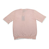 Jeckerson T-Shirt Girocollo Tinta Unita per Bambina MG2754 ROSA JECKERSON 