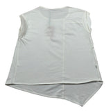 Jijil T-Shirt Girocollo tinta unita con Applicazioni Bianco per Bambina JJE23TS038 BIANCO JIJIL 
