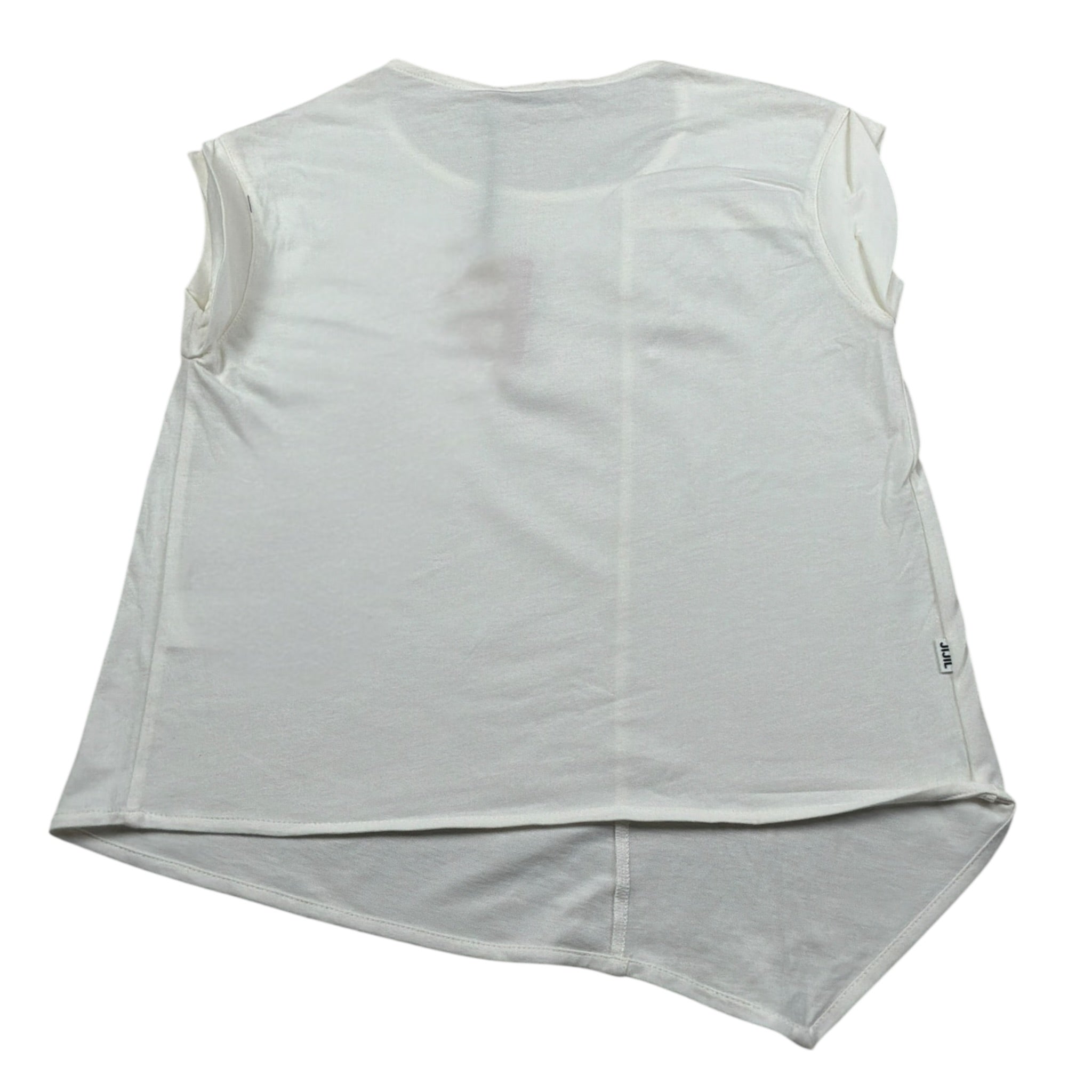 Jijil T-Shirt Girocollo tinta unita con Applicazioni Bianco per Bambina JJE23TS038 BIANCO JIJIL 