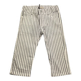 J.O. Milano Pantalone Fantasia A Righe  per Neonato 174I1 BIANCO J.O. MILANO 