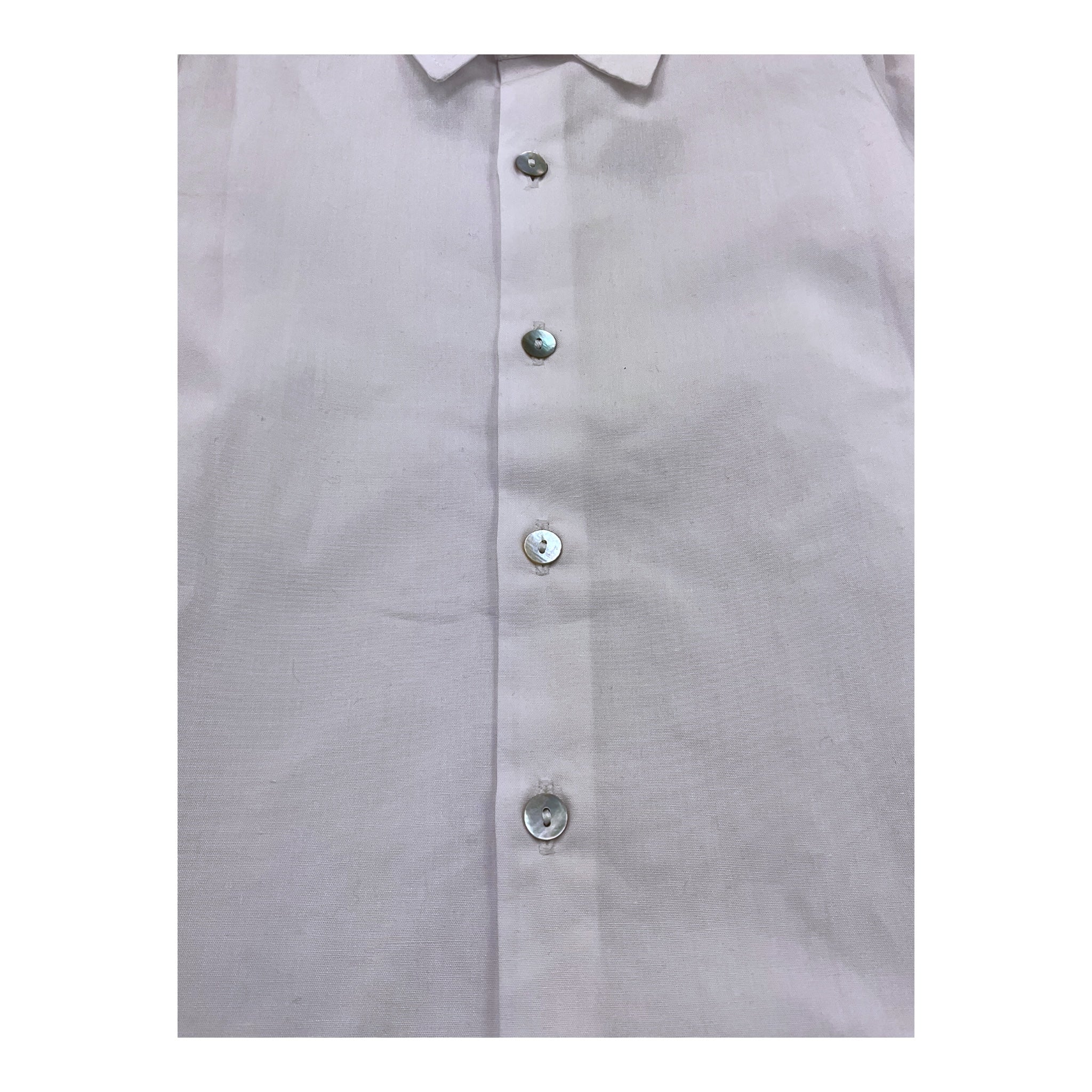 J.O. Milano Camicia Manica Lunga Tinta Unita per Neonato 176Z0N BIANCO J.O. MILANO 